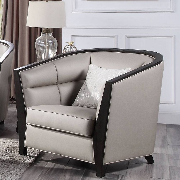 Zemocryss Chair Beige Fabric Acme Furniture