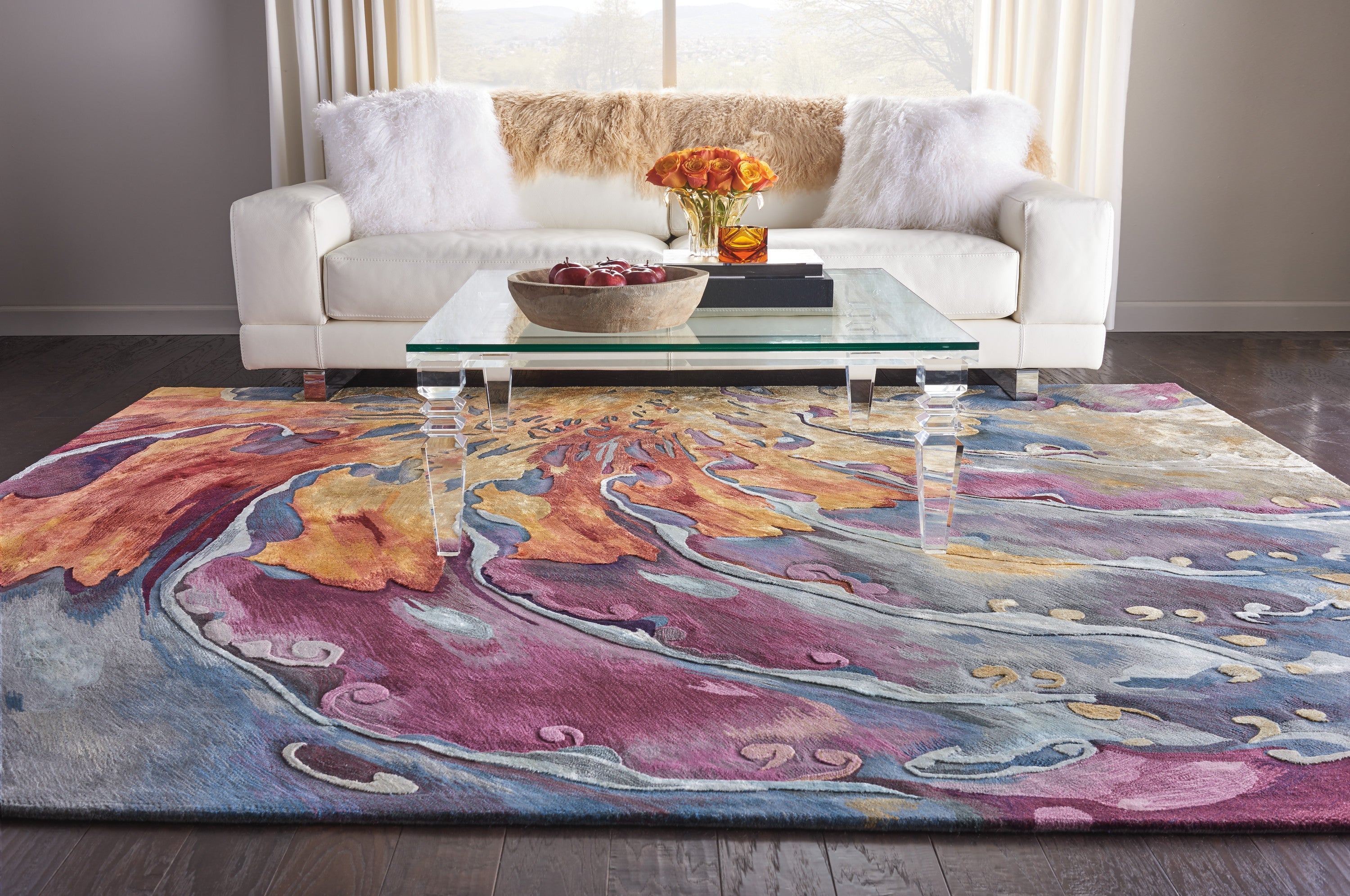 Prismatic Multicolor Rug