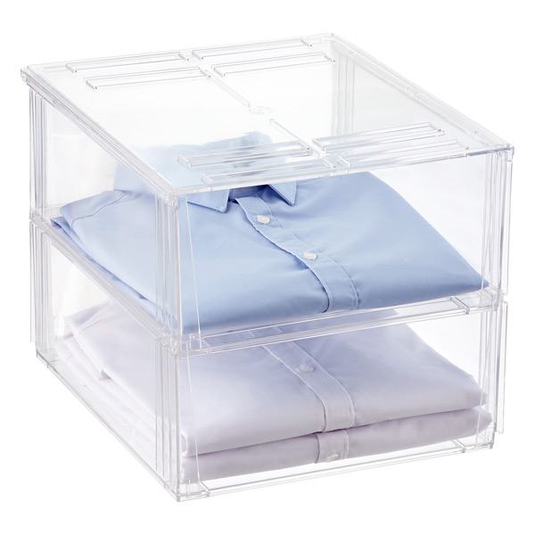 Premium Stackable Shirt amp Sweater Bins