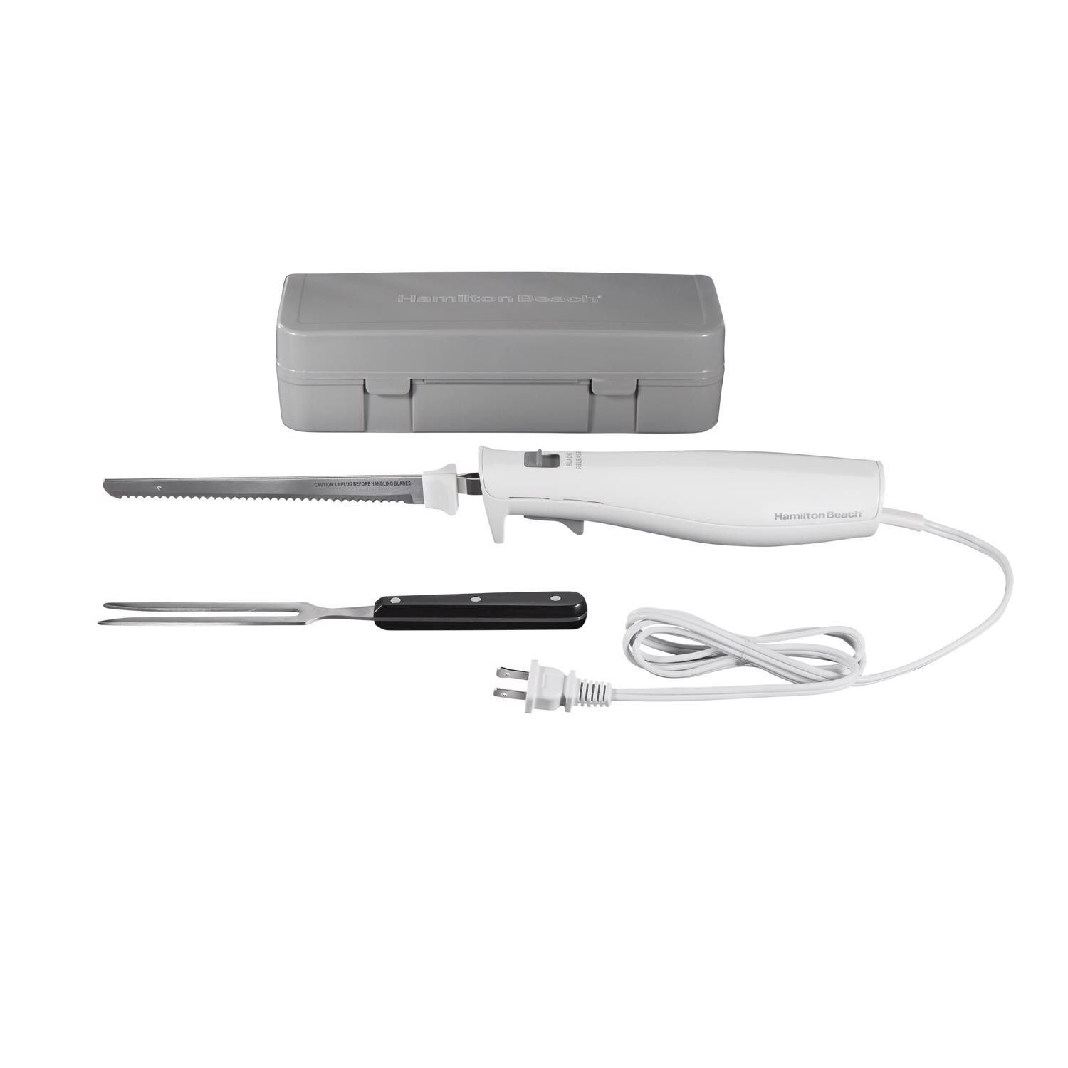 Hamilton Beach Stainless Steel 8 in. L Electric Knife