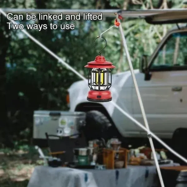 🔥2023 New Year's Promotion-Portable Retro Camping Lamp🔥🔥Buy 2