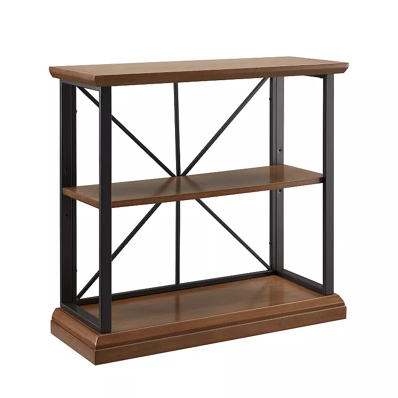 Leick Furniture Finnick Mixed Media Bookcase