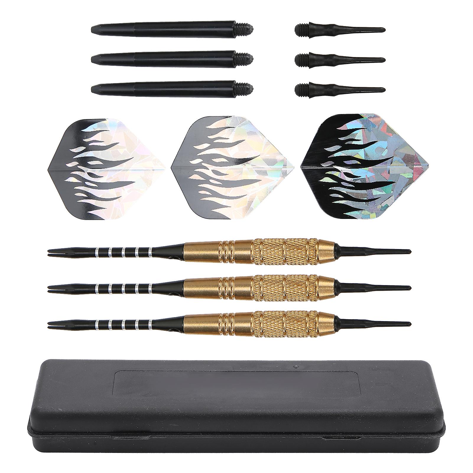 3pcs Safe Plastic Darts Set Durable Darts For Beginners Amateurs And Casual Players