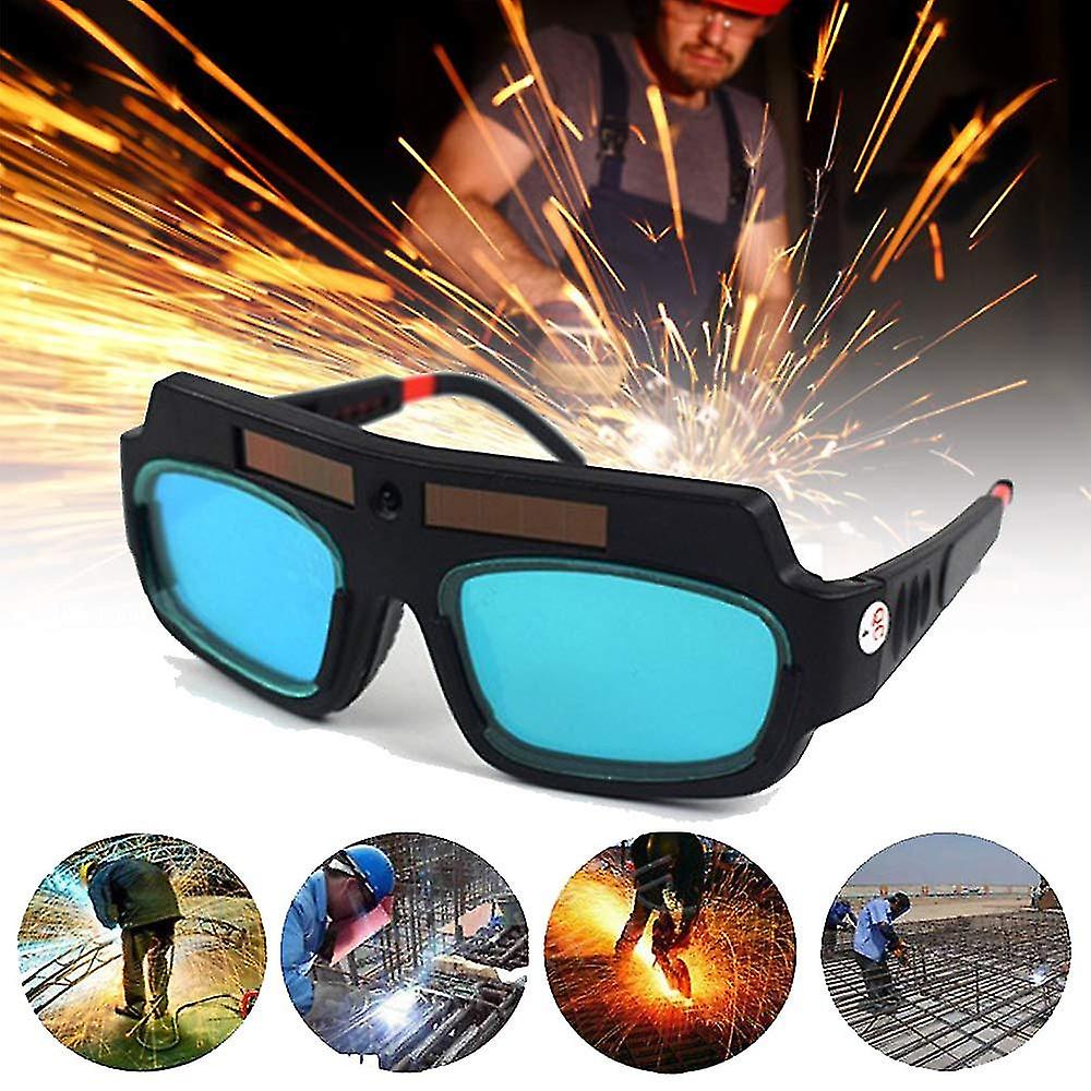 Solar Auto Ening Goggle Mask Safety Glasses，anti-flog Anti-glare Protective Goggles