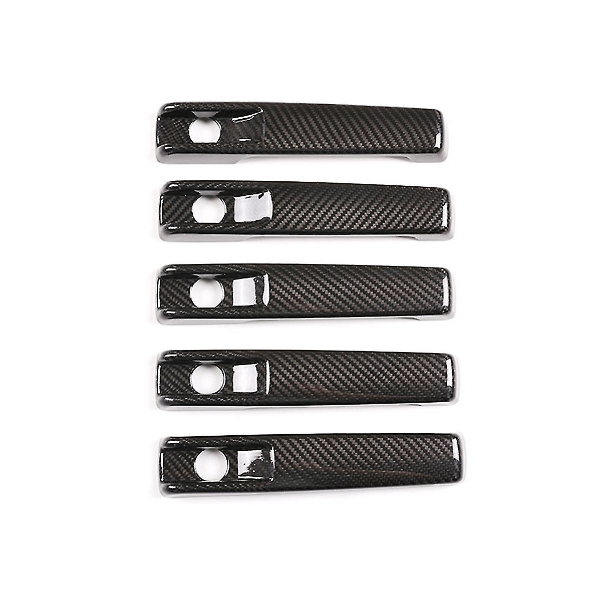 For G Class W463 G65 G63 G500 G550 2019-2022 Dry Carbon Fiber Exterior Door Handle Cover Trim Accessories