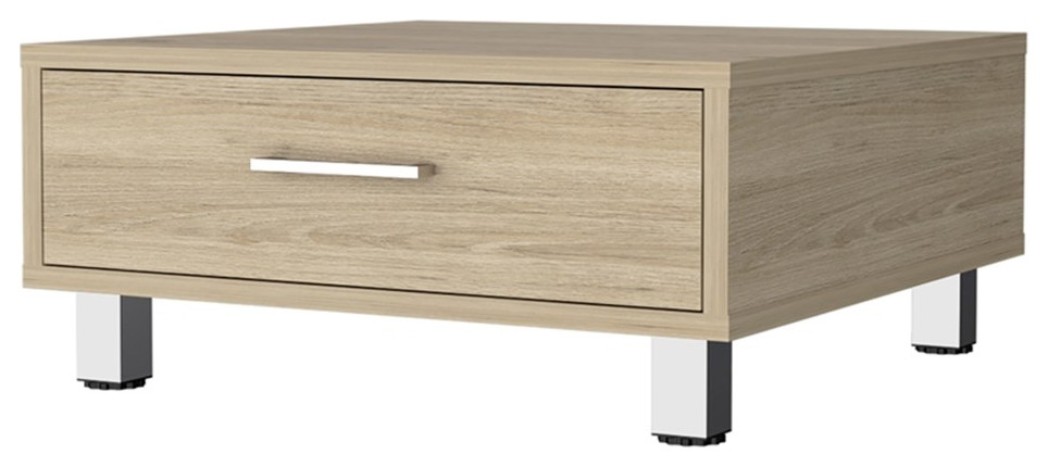 FM FURNITURE Kabul Coffee Table Light Pine (beige) Engineered Wood   Contemporary   Coffee Tables   by Homesquare  Houzz