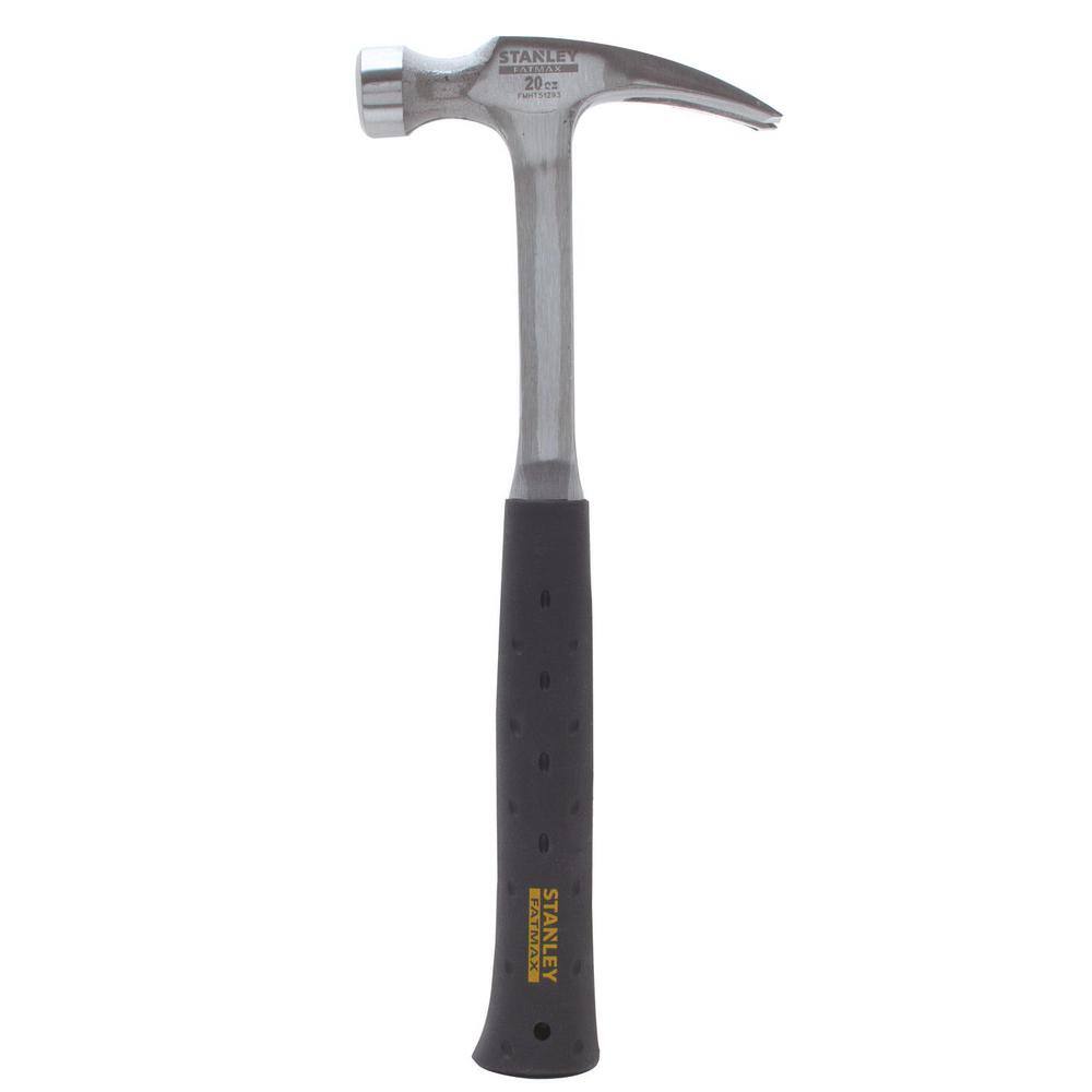 Stanley 20 oz. Steel Rip Claw Hammer with 12 in. Handle (1-Piece) FMHT51293