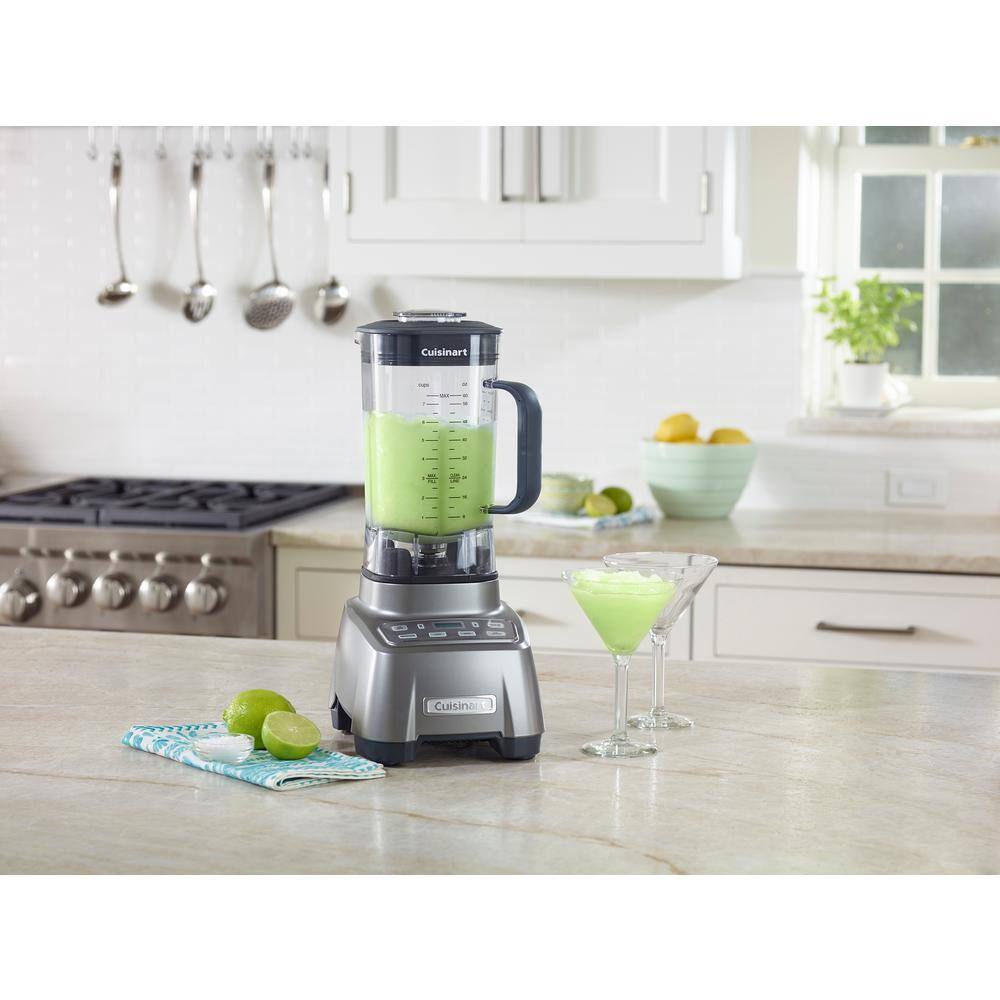 Cuisinart Hurricane 60 oz. 2-Speed Programmable Gunmetal Blender CBT-1500P1