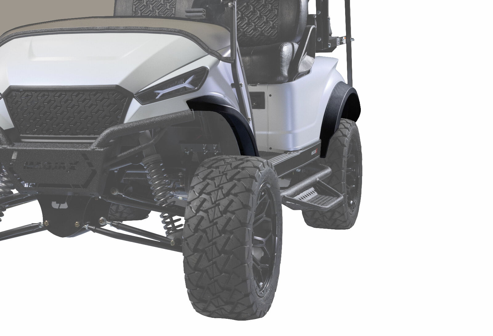 Fender Flare Set for MadJax STORM Body Kit (fits E-Z-GO TXT Golf Cart)