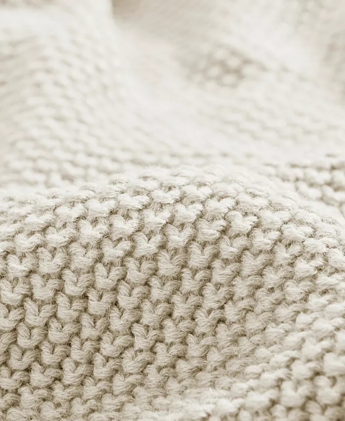 INK+IVY Bree Classic Knit Blanket， Twin