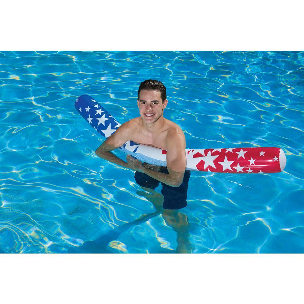 Poolmaster American Stars 60 in. Inflatable Swimming Pool Noodle 81729