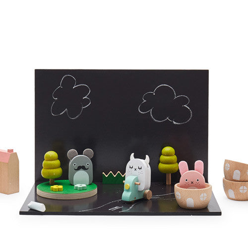 Wooden Playset - Ricetown by Noodoll