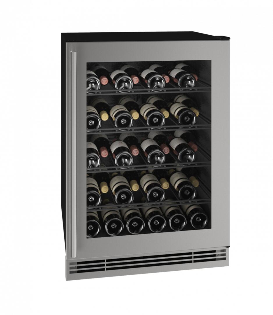 U-Line UHWC024SG01A 1 Class Series 24 Inch Stainless Steel Wine Cooler