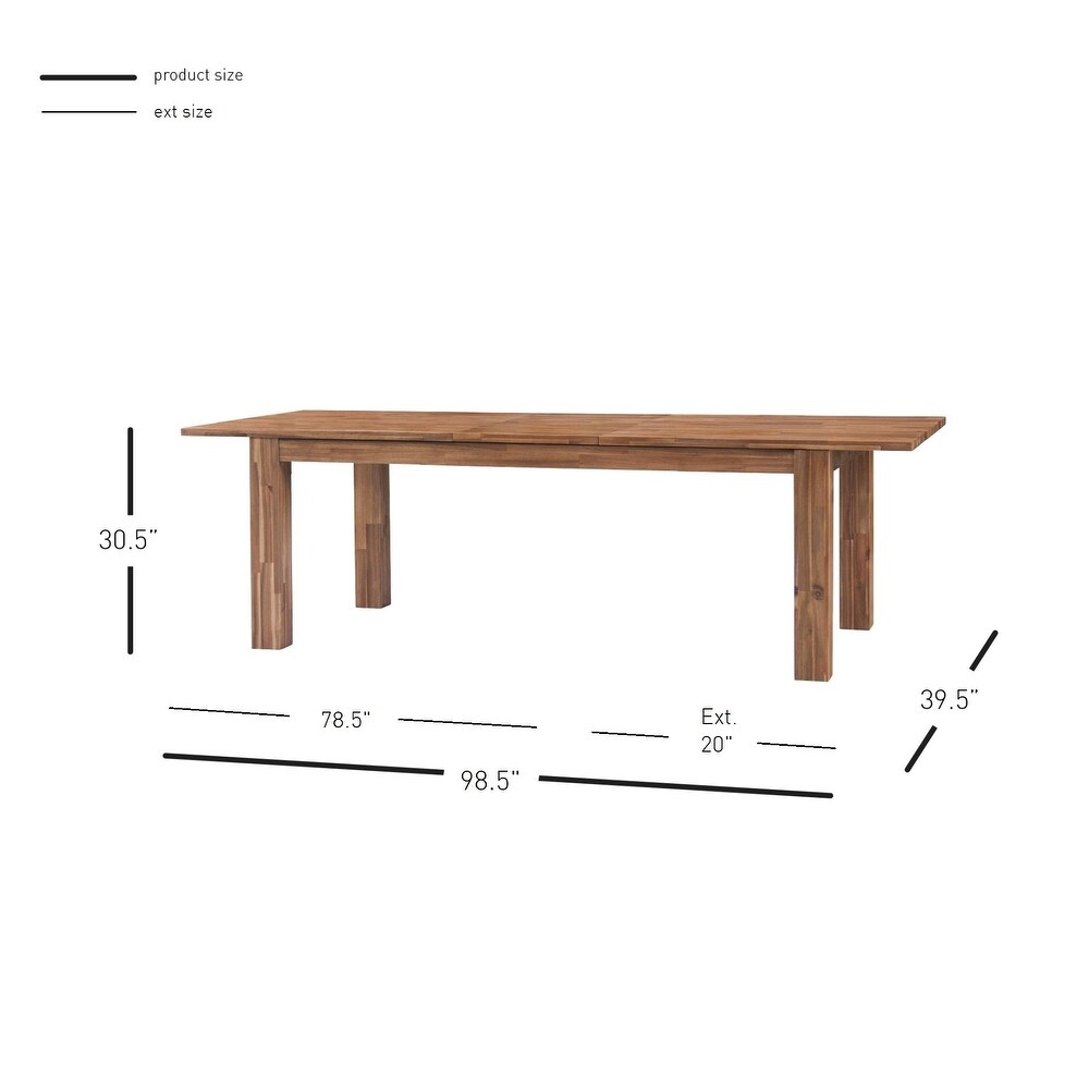 Bedford Butterfly Dining Table w/ 20\