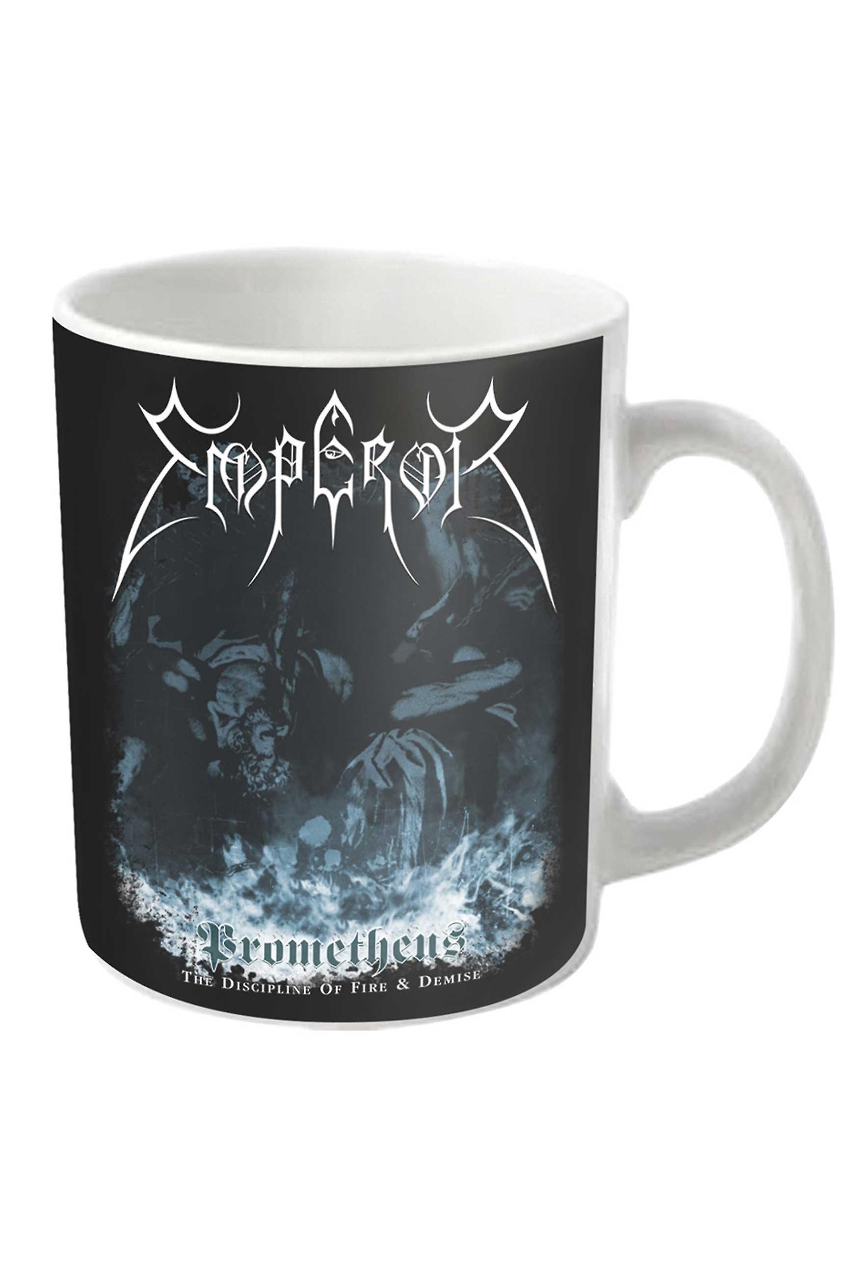 Emperor Mug Prometheus Band Logo new Official White Boxed