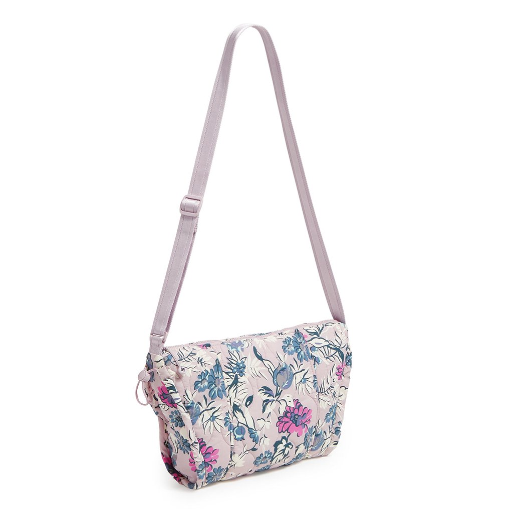 Vera Bradley  Featherweight Crossbody Bag in Fresh-Cut Floral Lavender