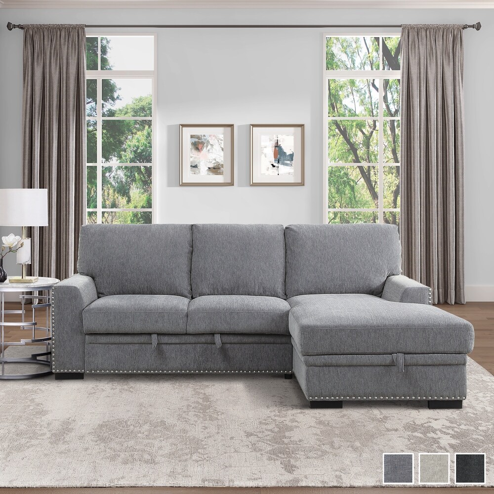 Tolani Sectional Sofa with Pull Out Bed and Right Chaise