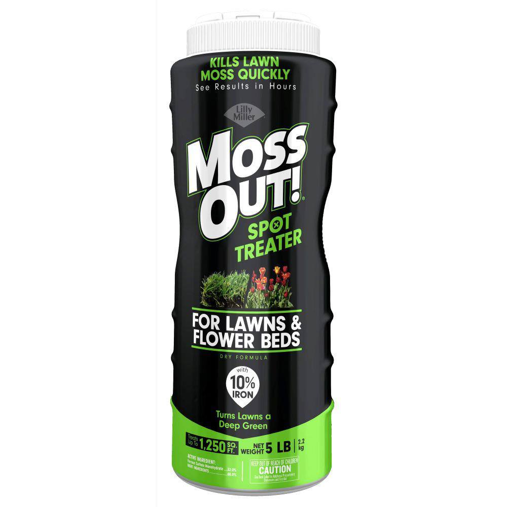 Moss Out! 5 lbs. Moss Out! Ready-to-Use Moss Killer Lawn Granules 100543551