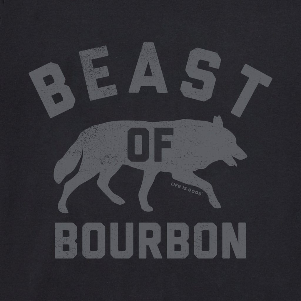 Life Is Good  Men's Beast of Bourbon Crusher Tee