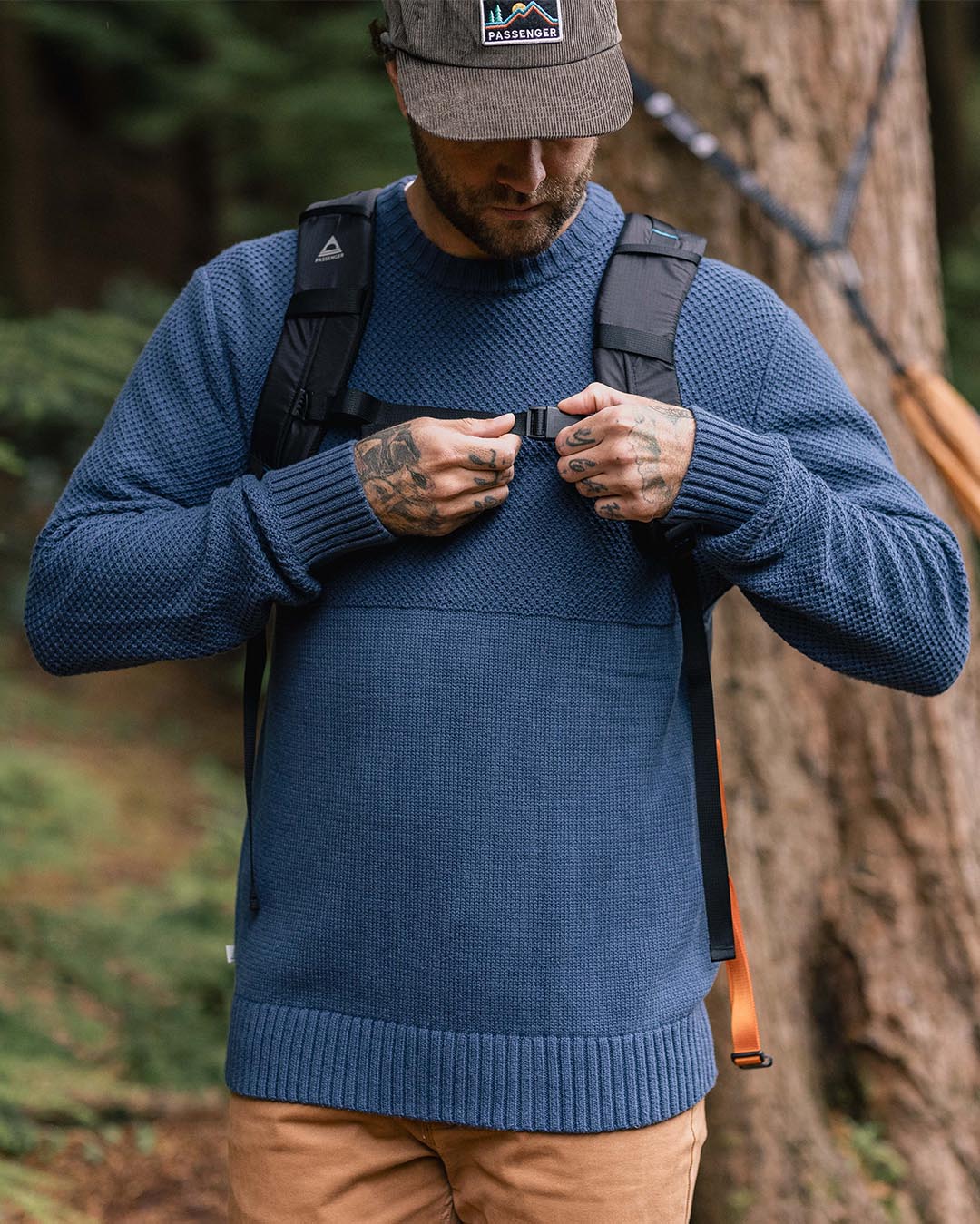 Swell Knitted Jumper - Dark Denim