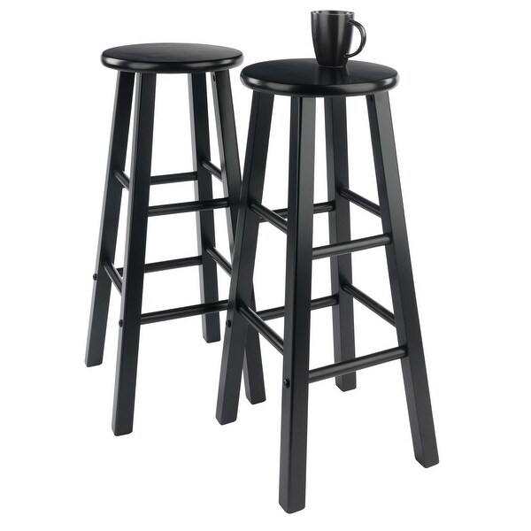 Element 2-Pc Bar Stool Set - 13.58 x 13.58 x 28.98 inches