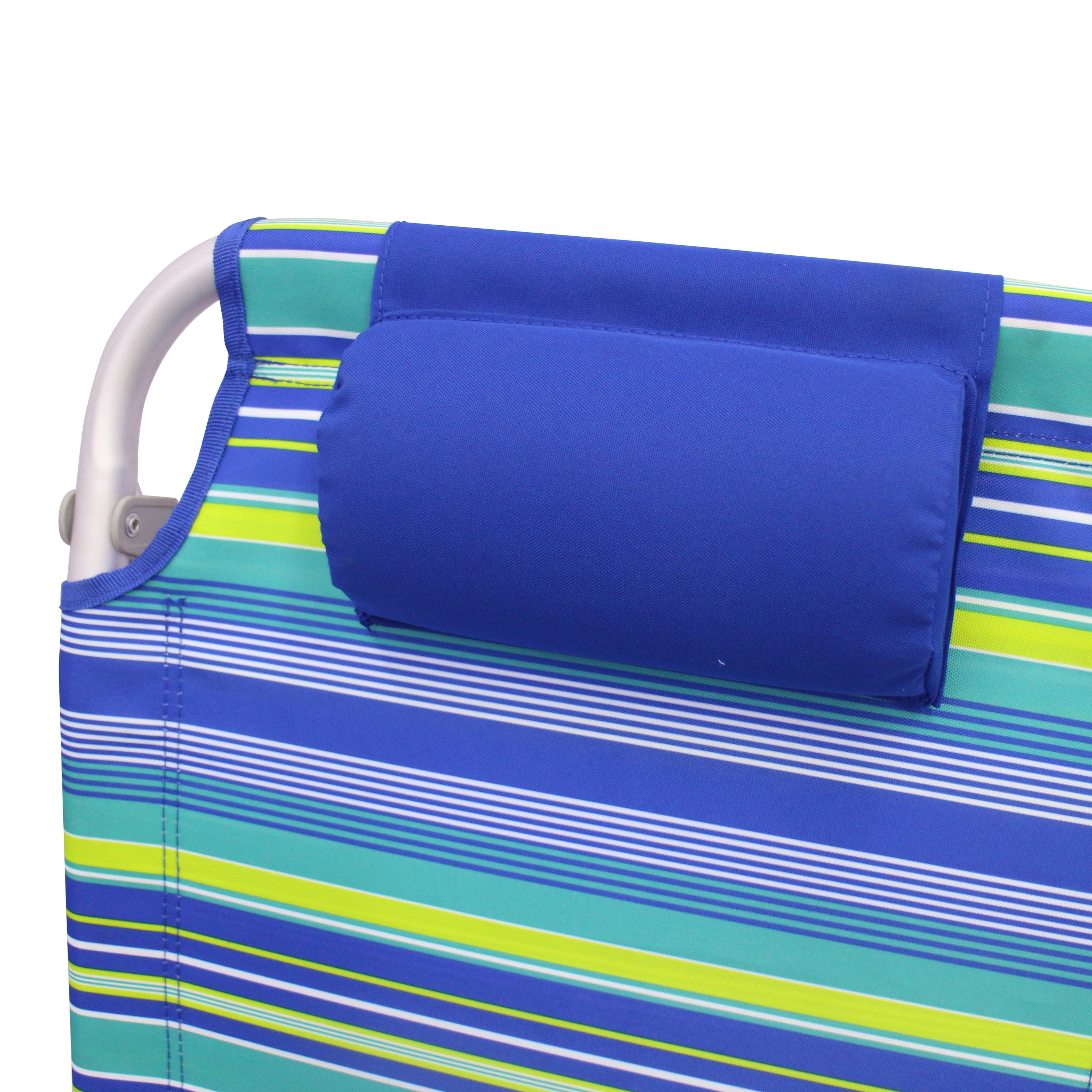 Mainstays Backpack Aluminum Beach Chair - Multi-color