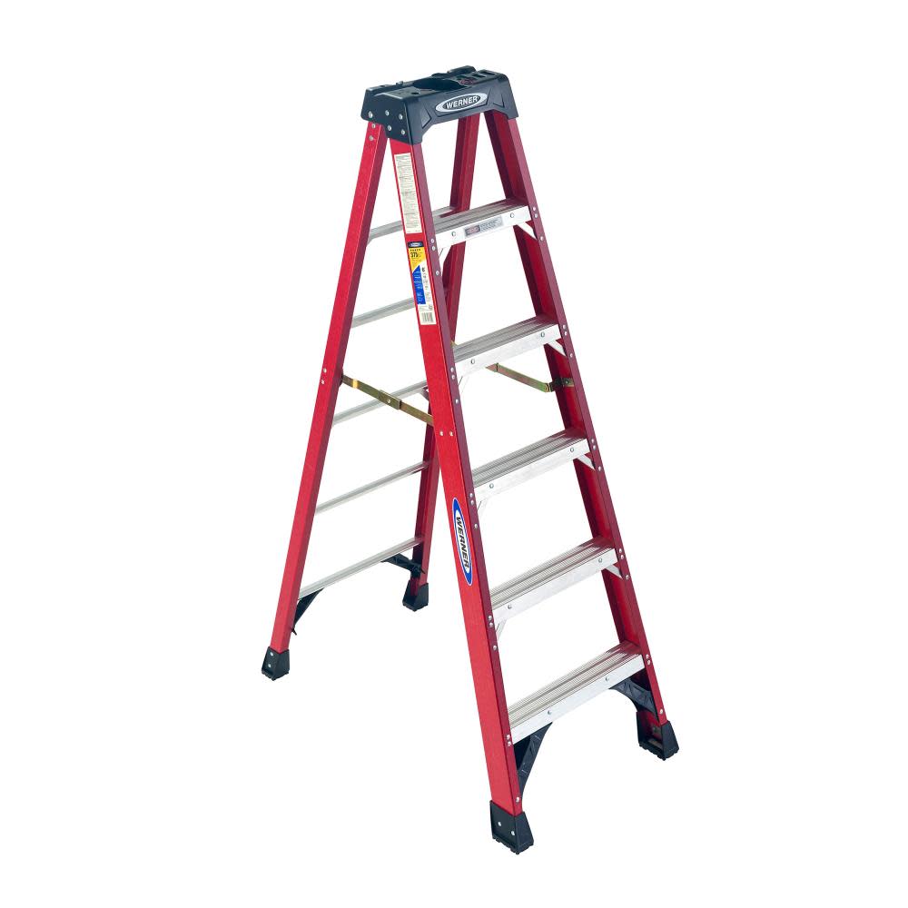 6 Ft. Type IAA Fiberglass Stepladder