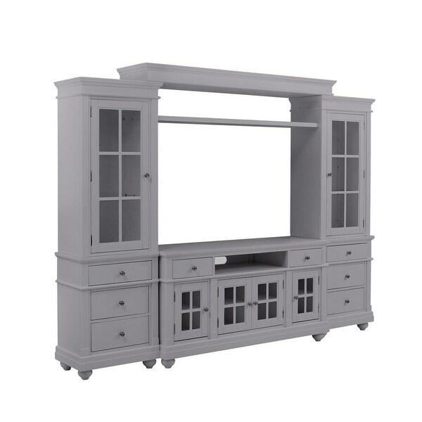 Copper Grove Sankt Light Grey Entertainment Console