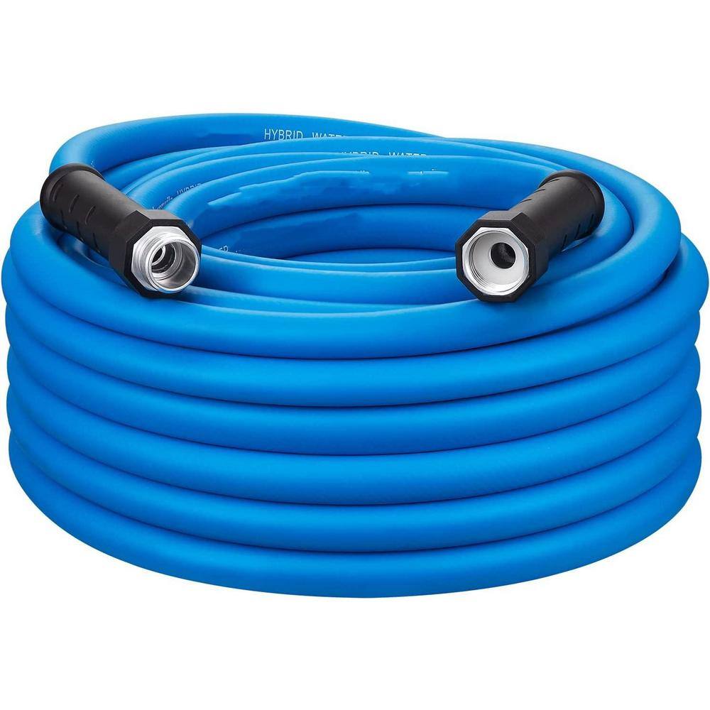 Cubilan 58 in. x 50 ft. Heavy-Duty Water Hose with Swivel Grip Lightweight Flexible Hose for Plants 34 in. Solid Fittings B0BN36PZ9N