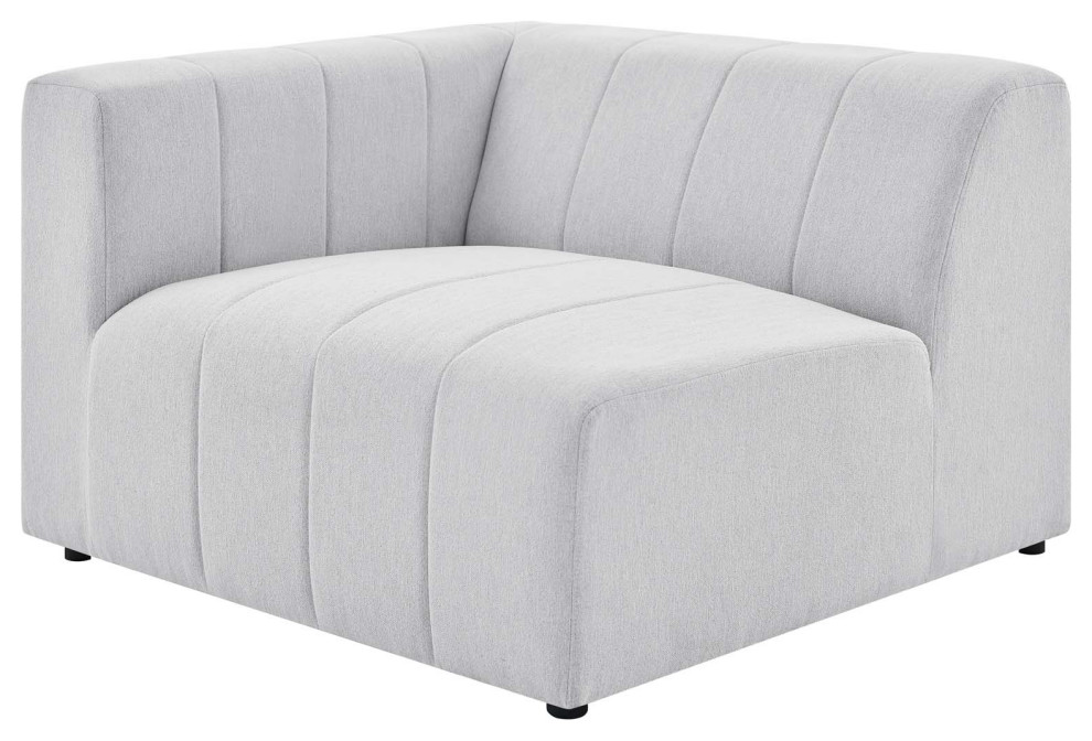 Sofa  Fabric  Ivory White  Modern  Living Lounge Room Hotel Lobby Hospitality   Transitional   Sofas   by House Bound  Houzz