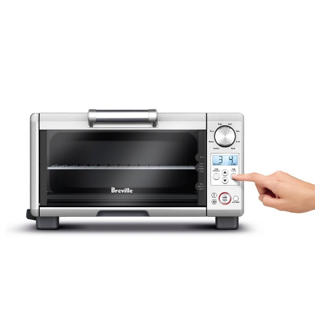 Breville 1800w Mini Smart Toaster Oven Stainless Steel Bov450xl