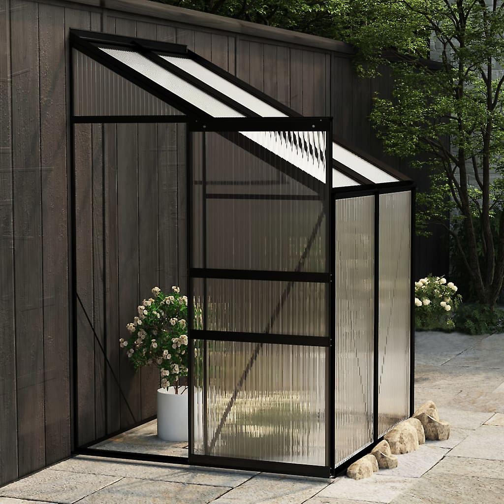 Greenhouse Anthracite Aluminium 2.7 M