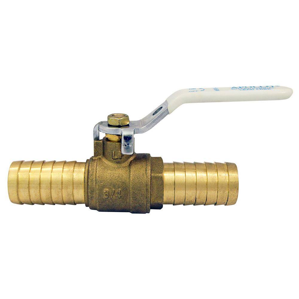 Apollo 34 in. Brass Insert Poly Ball Valve POLYV34