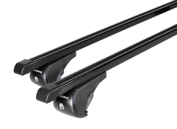 Lockable Roof Bars For Toyota RAV 4 mk4 2012 Onwards with Raised Roof Rails.