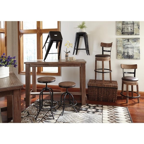 Signature Design by Ashley Pinnadel Swivel Pub Height Barstool