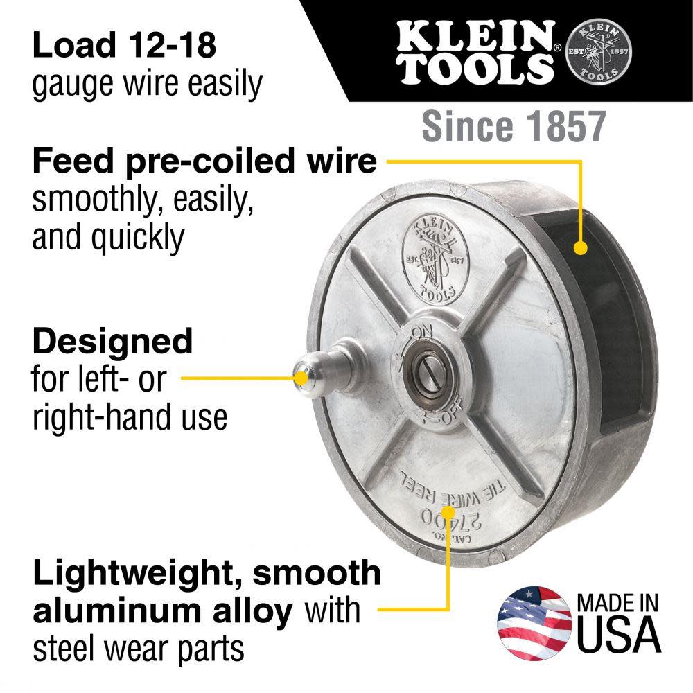 Tie-Wire Reel ;