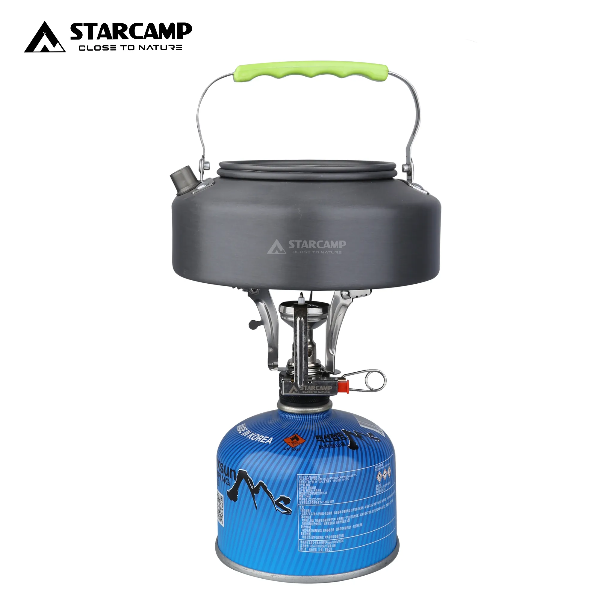 StarCamp 3000W Outdoor Solo Backpack Hiking Camping Gas Stove