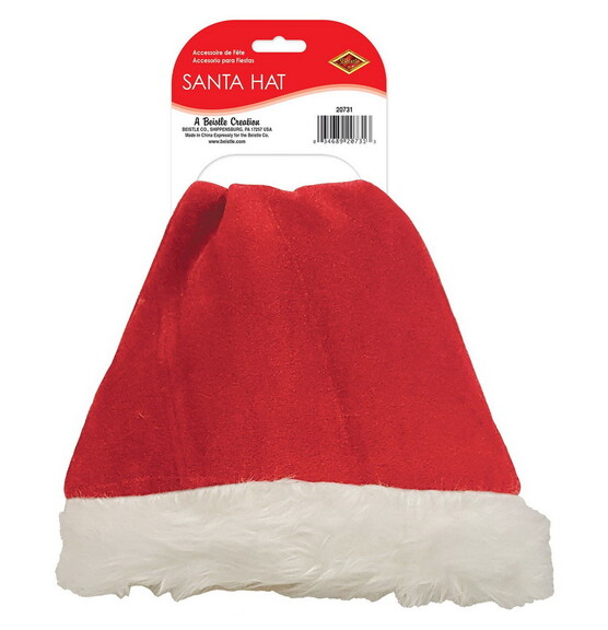 Beistle 20731 Red Santa Hat  redone size fits mo...