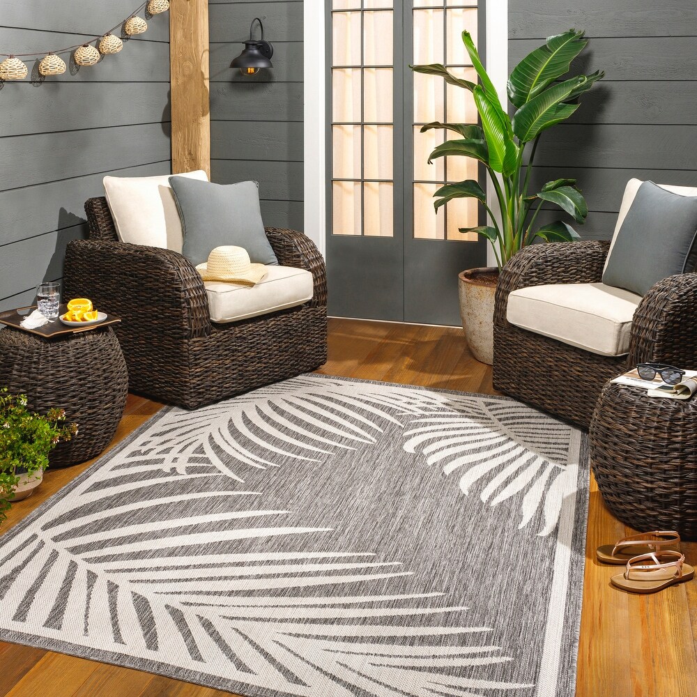 Artistic Weavers Long Beach Outdoor Safe Tropical Area Rug