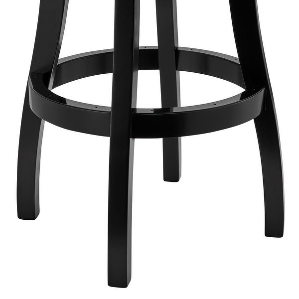 Raleigh Armless Swivel Bar and Counter Height Stool