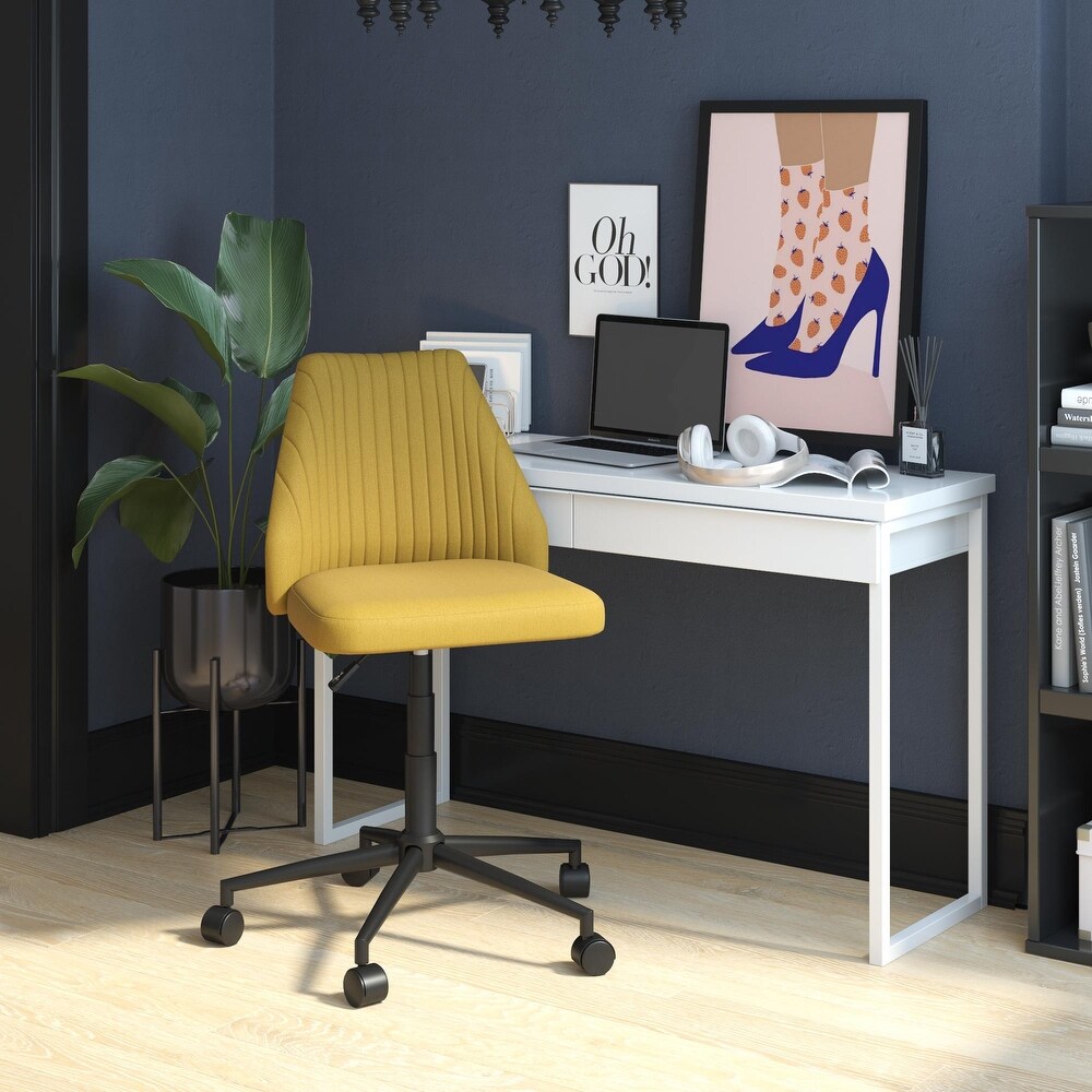 The Novogratz Brittany Office Chair with Casters