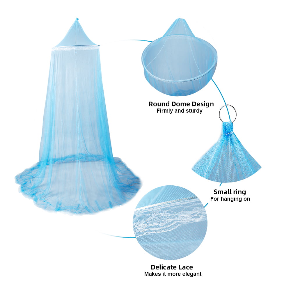 Universal Dome Mosquito Mesh Net Hanging for Single To King Size Hammocks Cribs Outdoor Indoor