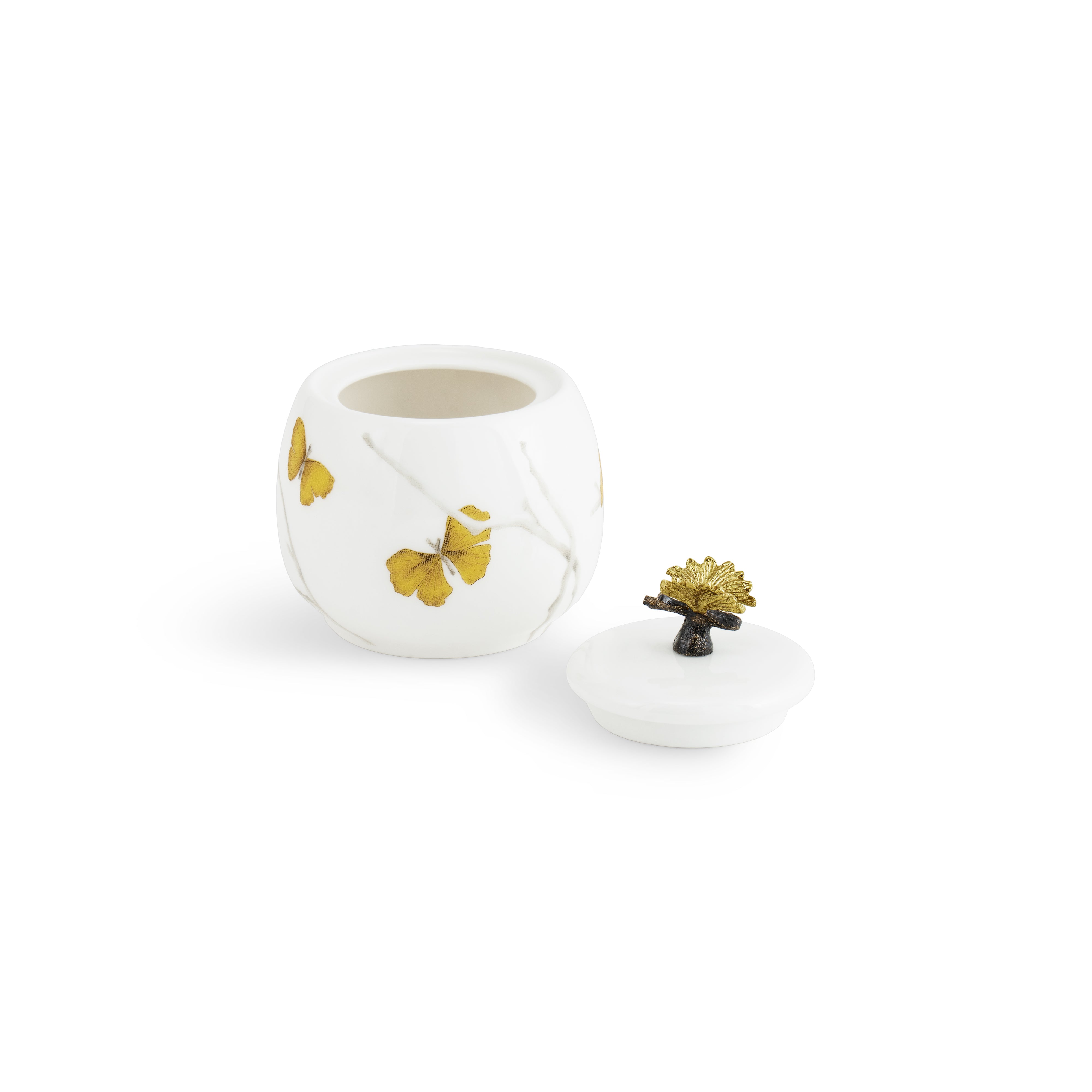 Butterfly Ginkgo Porcelain Tea Set