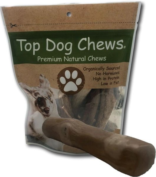 Top Dog Chews Coffee Wood Chew Dog Treats， Medium