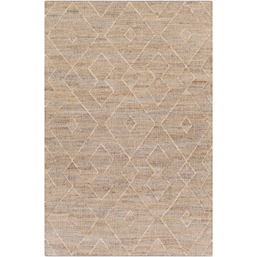 Cadence Traditional Jute Camel Rug