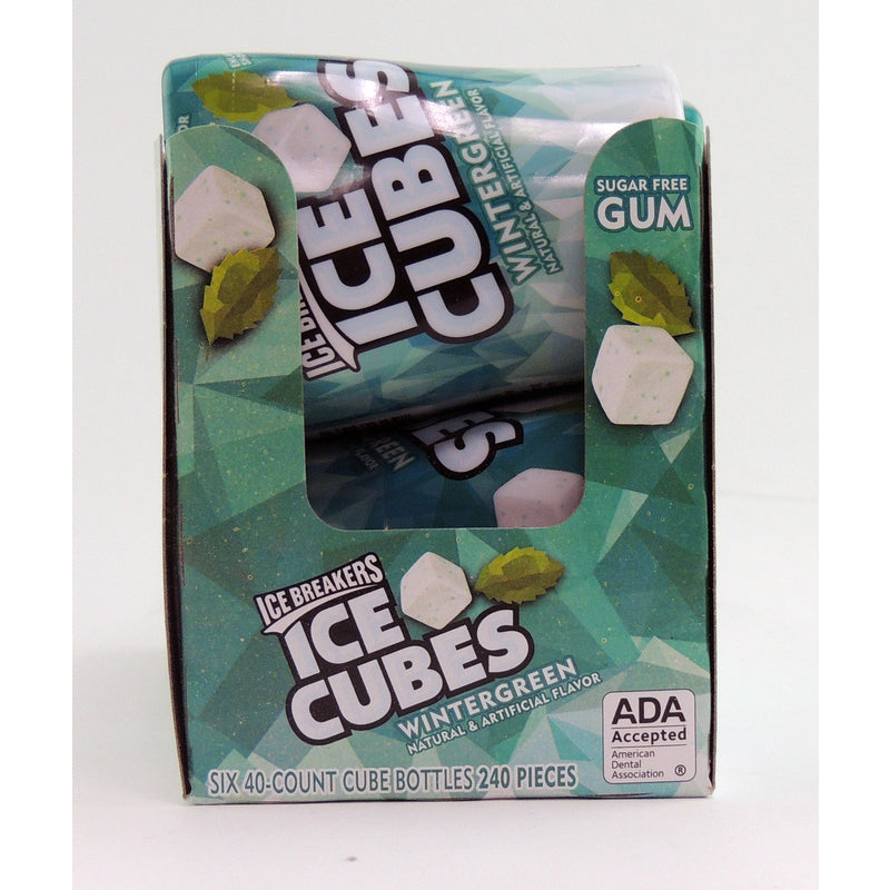 GUM CUBES WNTRGRN 40PC