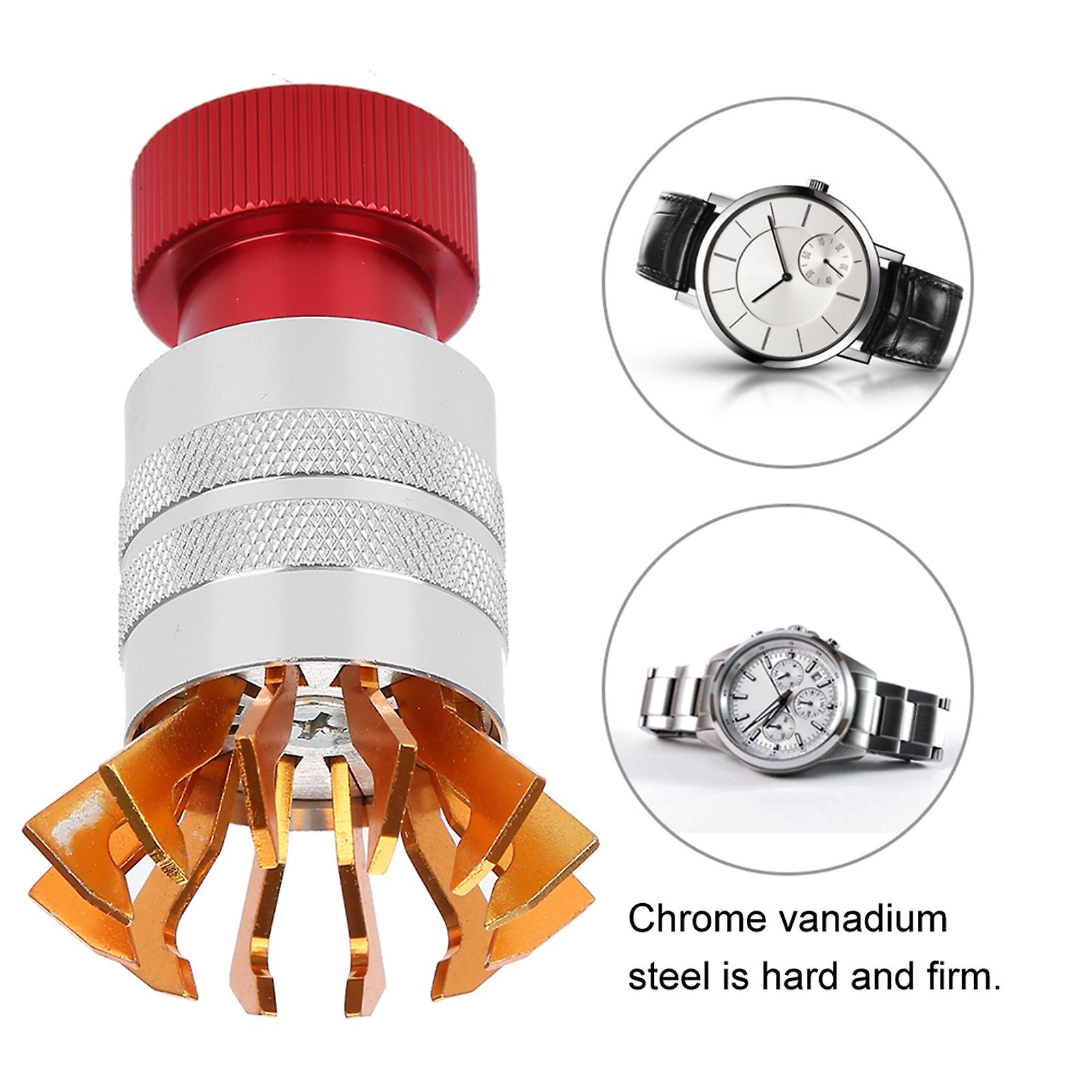 Crystal Removing Inserting Watch Repair Tool For Watchmaker Case Cover Removal Opener Red
