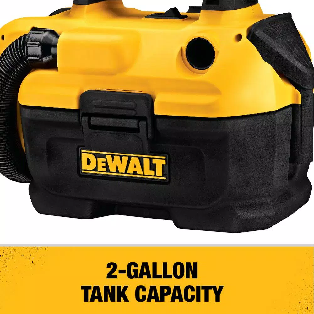 DEWALT 2 Gal. Max Cordless Wet/Dry Vacuum without Battery and Charger and#8211; XDC Depot