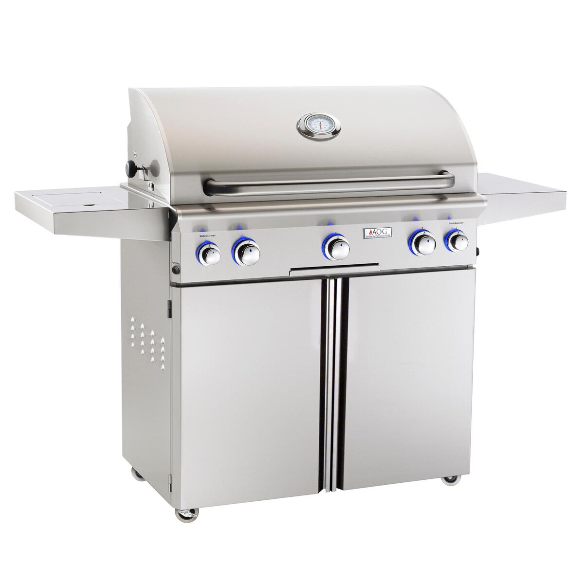 American Outdoor Grill L-Series 36-Inch 3-Burner Propane Gas Grill W/ Rotisserie and Single Side Burner