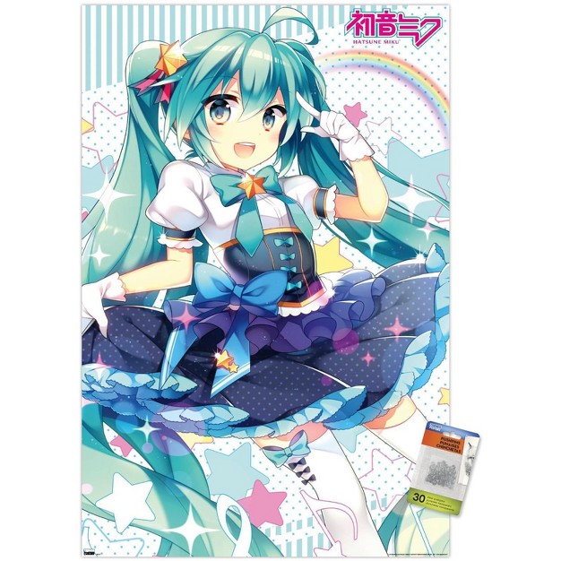 Trends International Hatsune Miku Skirt Unframed Wall Poster Prints